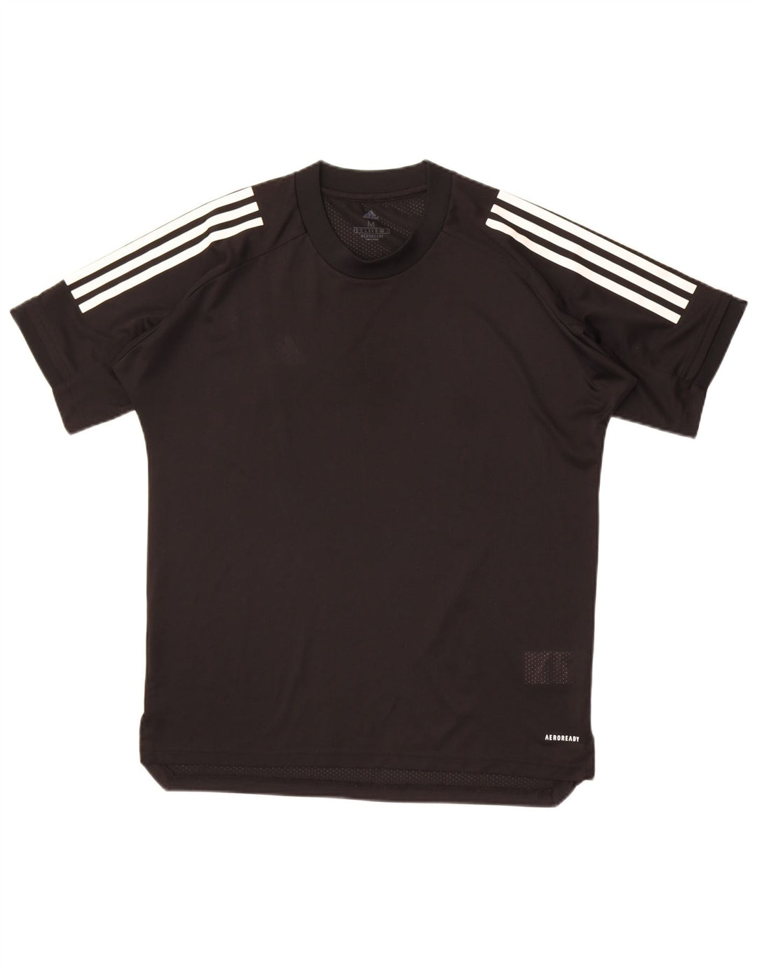 Adidas Hommes Aeroready T-Shirt Top Noir Moyen Polyester