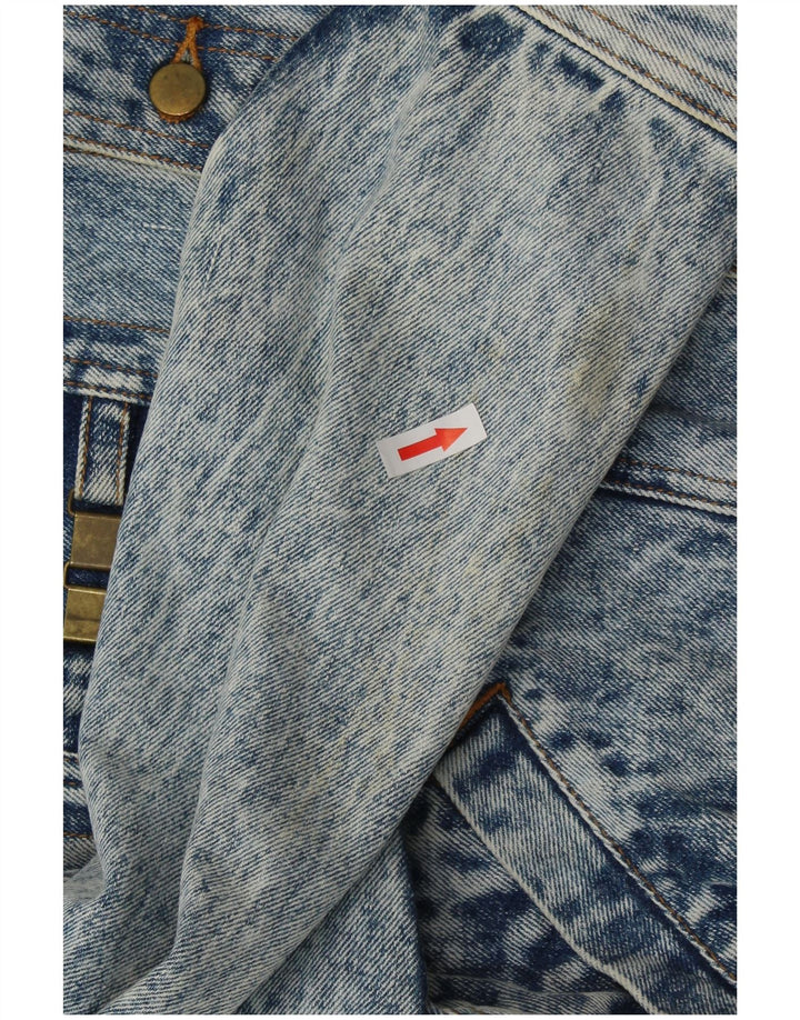 VINTAGE Veste en jean homme UK 42 XL Bleu