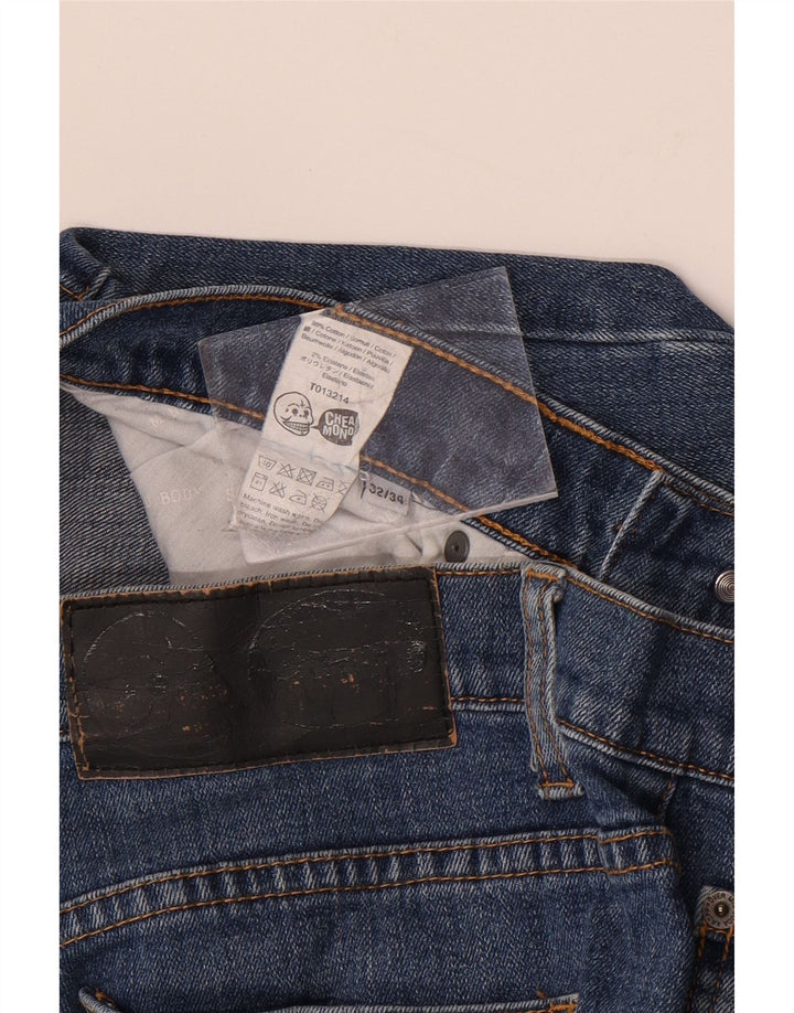 CHEAP MONDAY Jean Slim Homme W32 L34 Bleu Coton