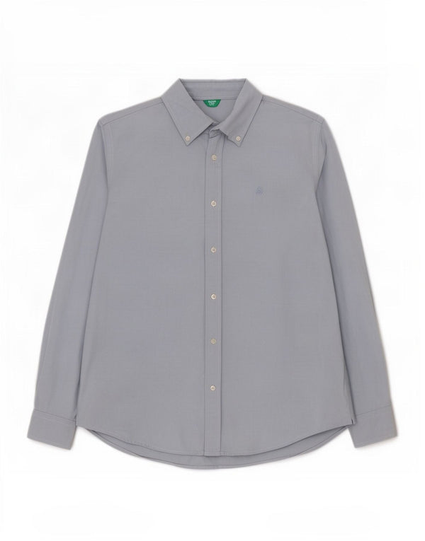 Benetton Chemise Homme Petit Bleu