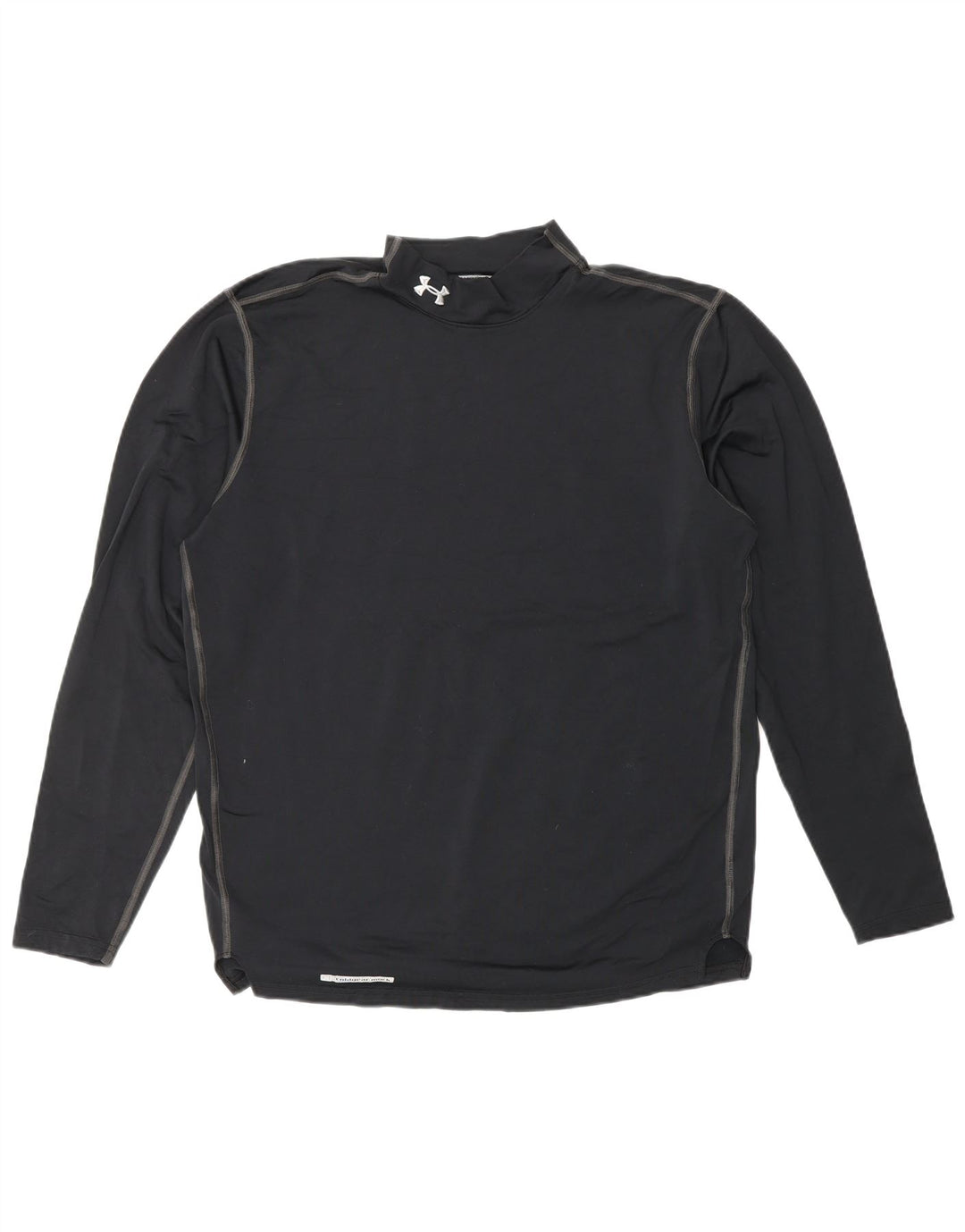 UNDER ARMOUR Haut Cold Gear à manches longues pour homme en polyester noir Taille L