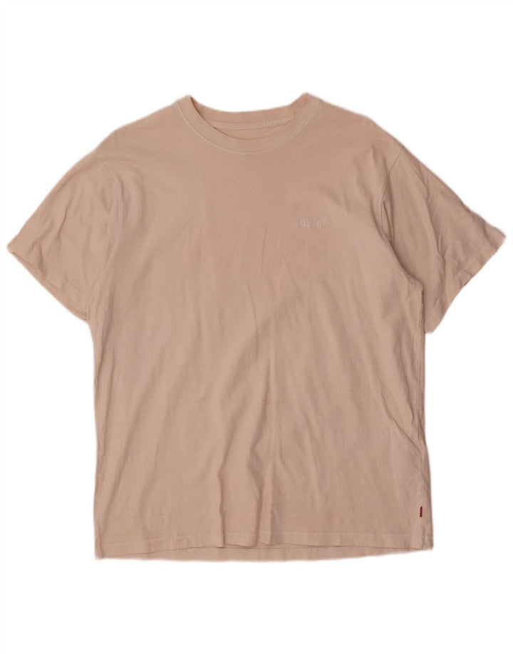 Levi's Tee-Shirt Vintage Fit Homme Beige Moyen Coton