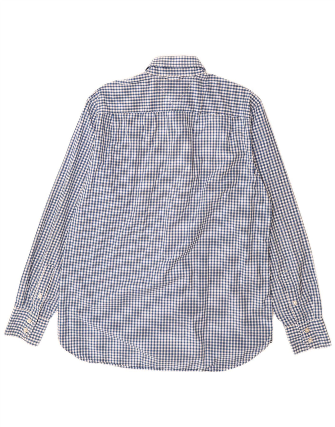Tommy Hilfiger Chemise à Carreaux Homme Bleu Moyen Vichy Coton