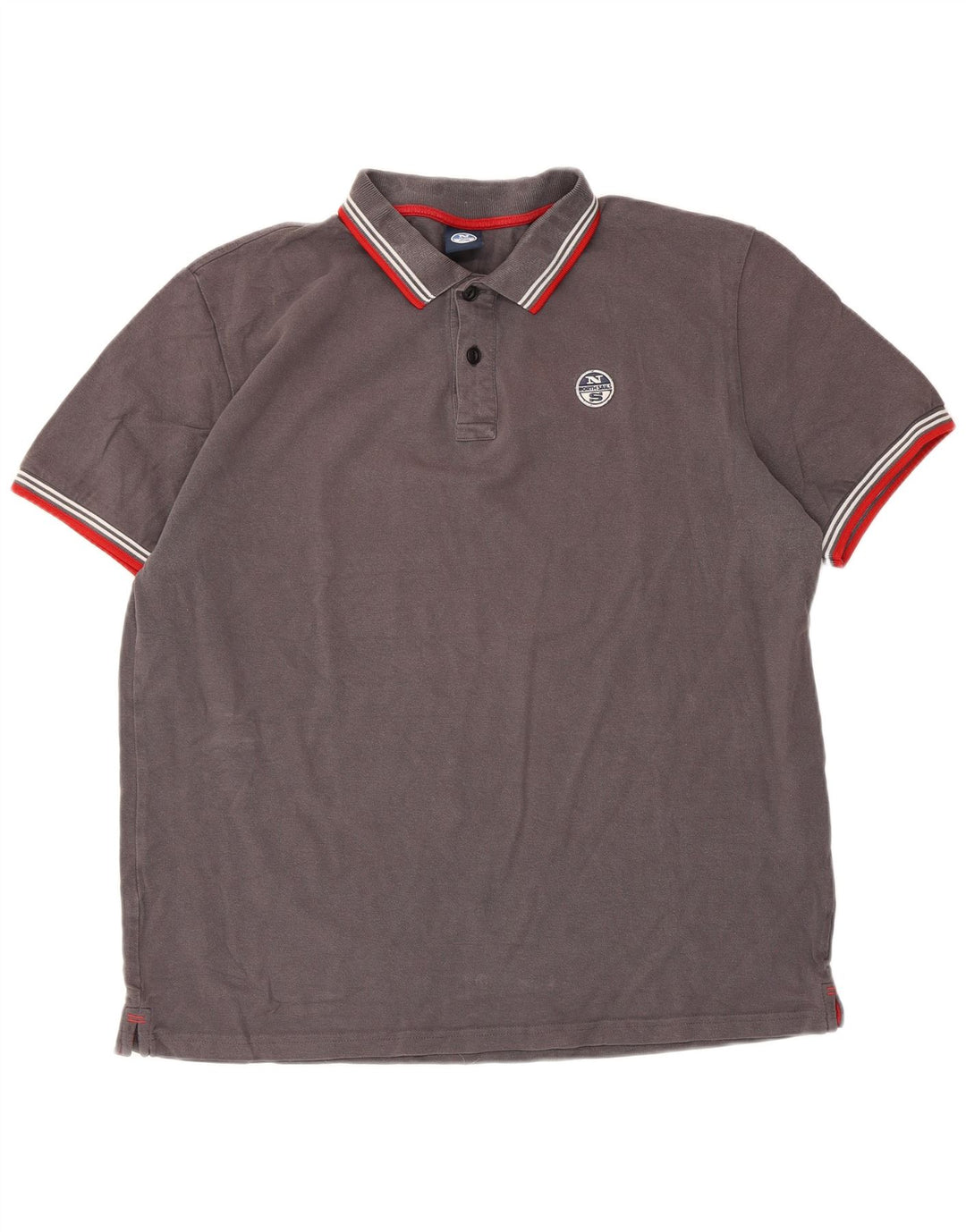 North Sails Polo Homme XL Gris Coton