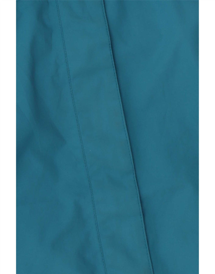 The North Face Veste de pluie à capuche pour femme UK 14 Bleu moyen Polyester