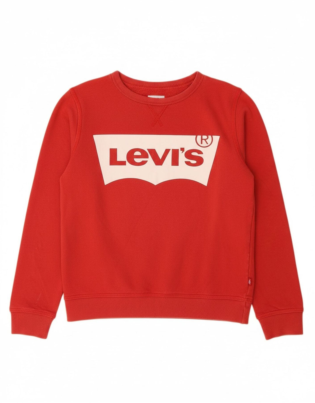 LEVI'S Sweatshirt Graphique Garçon 13-14 ans Rouge Coton