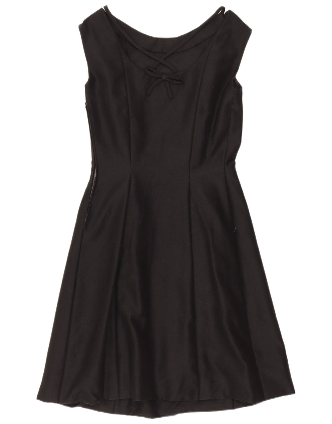 robe fourreau femme vintage UK 8 Petit Noir