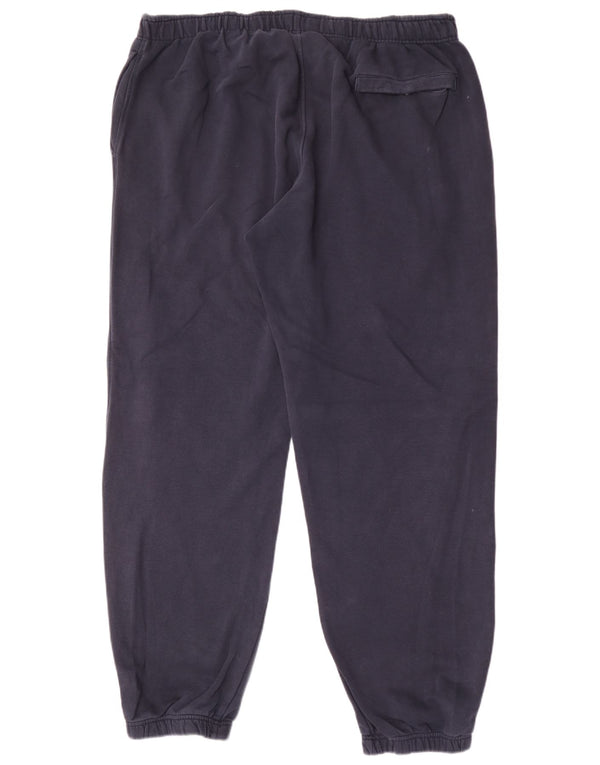 Nike Pantalon de survêtement pour homme en coton bleu marine 2XL