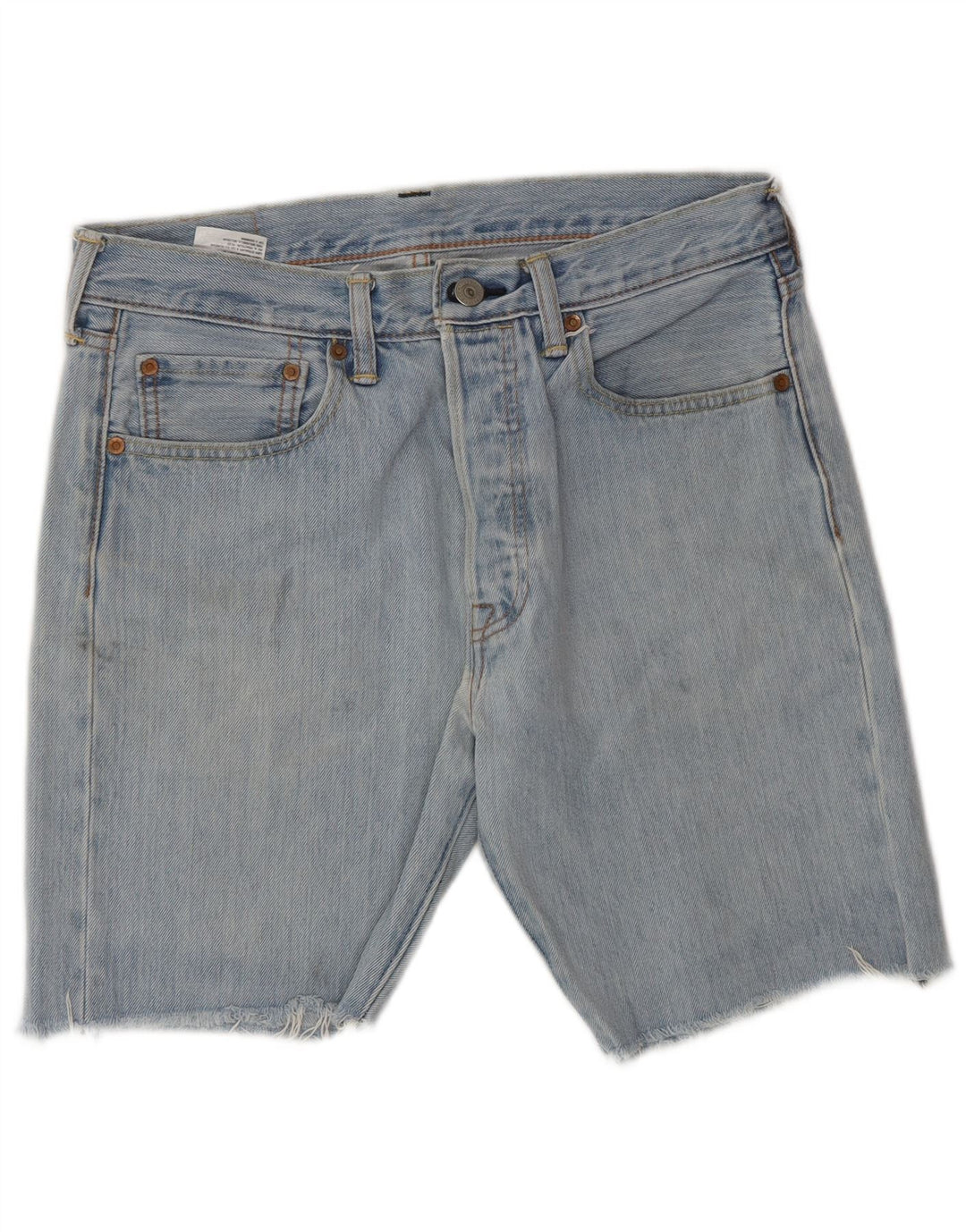 Levi's Short en Jean 501 W31 Homme Bleu Moyen Coton