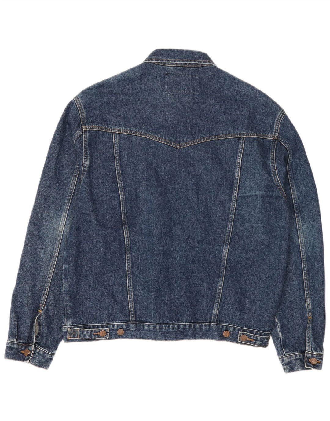 Wrangler Veste en Jean Homme UK 42 XL Bleu Coton