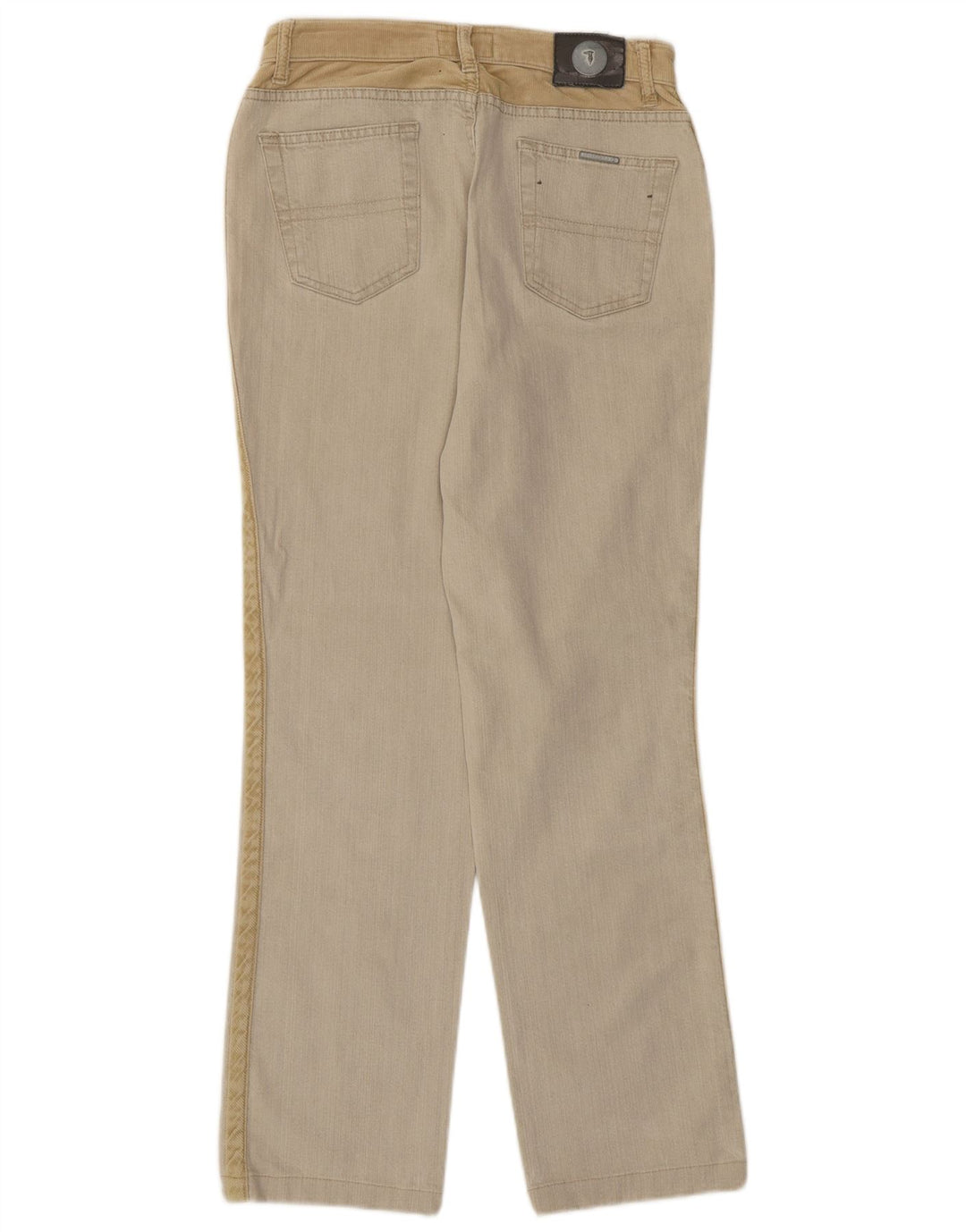 Trussardi Jean Droit IT 44 Medium W28 L28 Beige Colourblock |