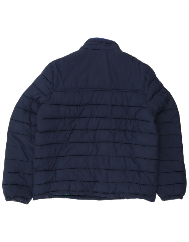 Tommy Hilfiger Veste matelassée pour homme UK 42 XL Bleu marine Polyester
