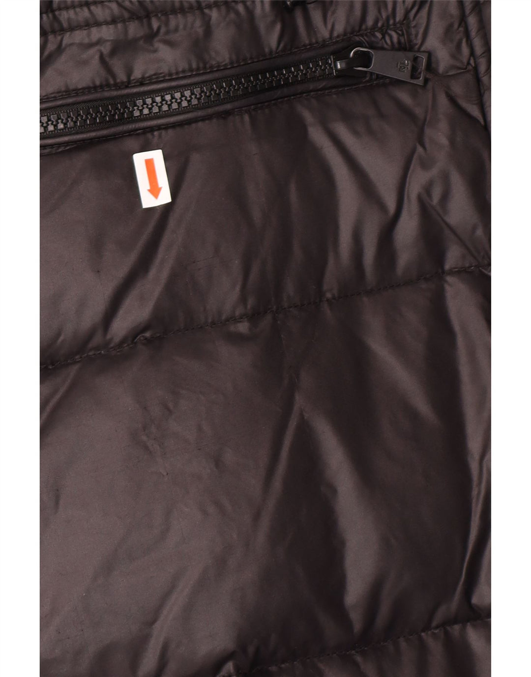 POLO RALPH LAUREN Manteau rembourré à capuche pour femme UK 6 XS Nylon noir hiver