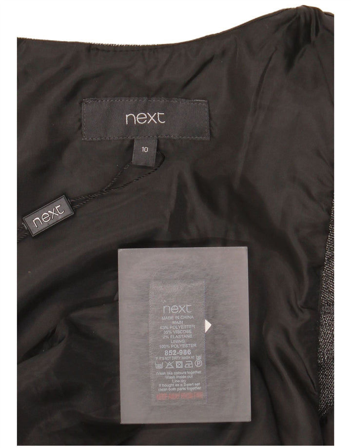 Next Robe taille basse pour femme UK 10 Petit Gris Polyester