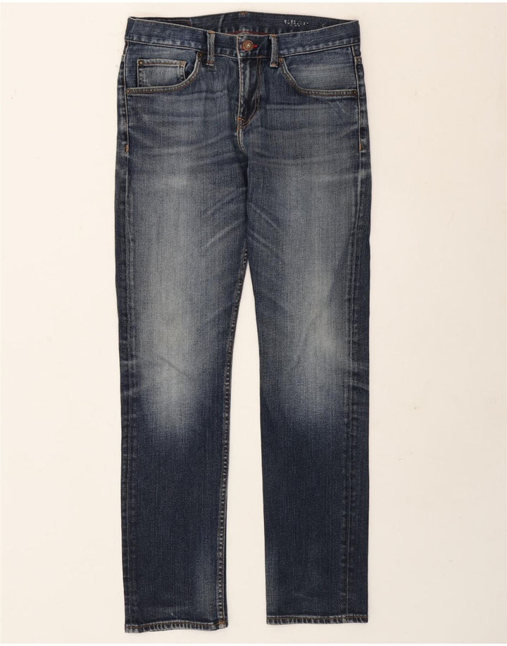 Tommy Hilfiger Jean droit Bleecker homme W32 L32 bleu coton