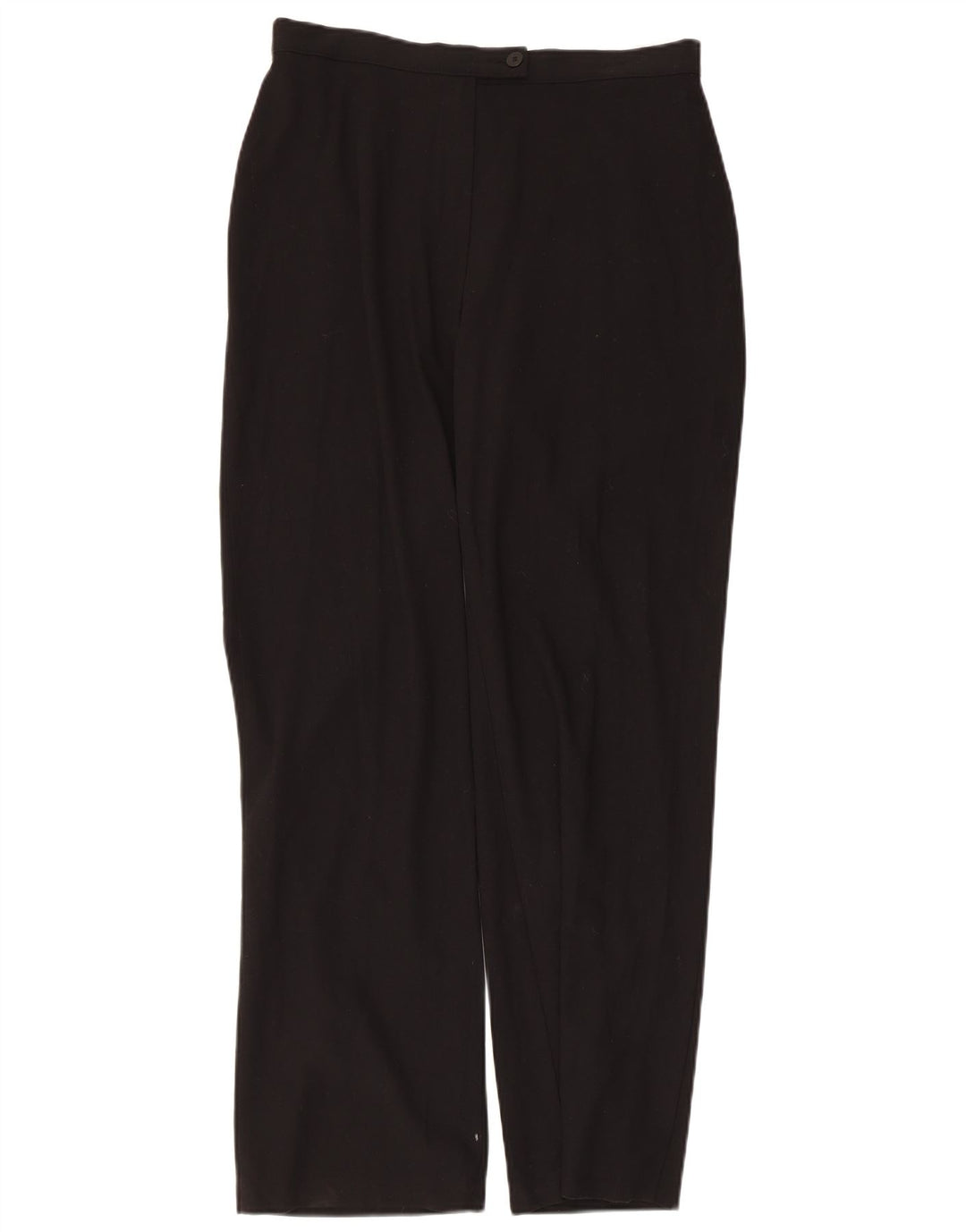 Marks & Spencer Pantalon de costume droit pour femme UK 14 Medium W30 L29 Noir