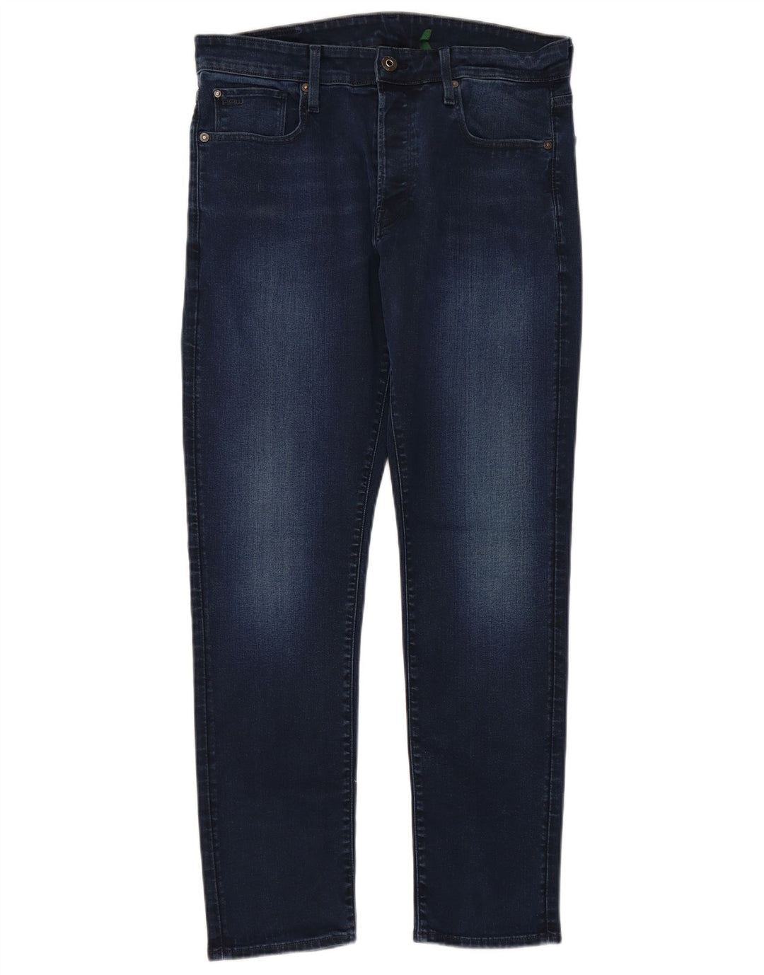 G-STAR Jean droit fuselé homme W34 L32 bleu marine coton