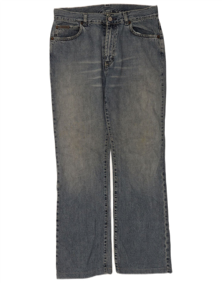 Calvin Klein Jean Bootcut Femme W31 L30 Bleu Coton