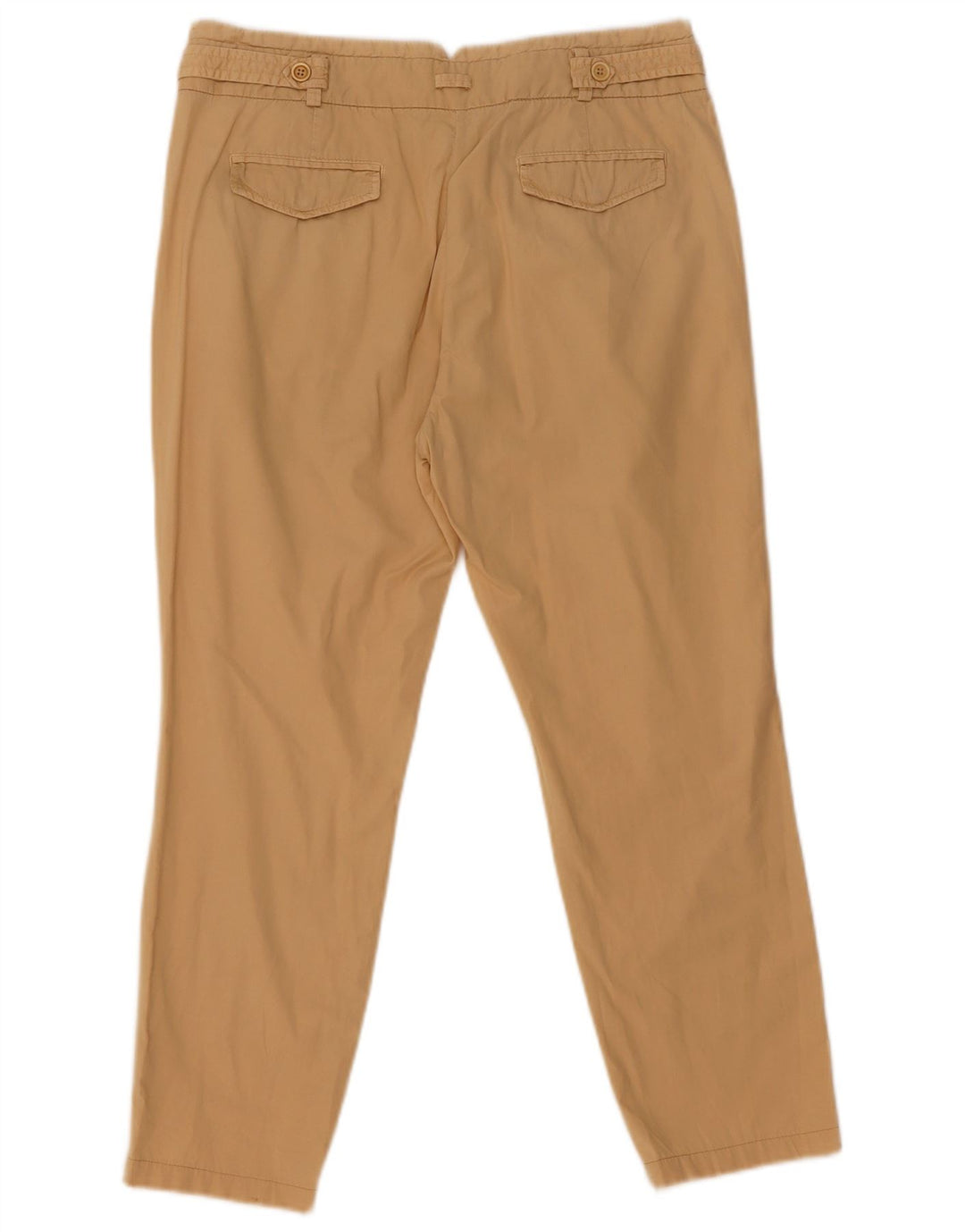 Massimo Dutti Pantalon court pour femme EU 40 Medium W30 L25 Beige