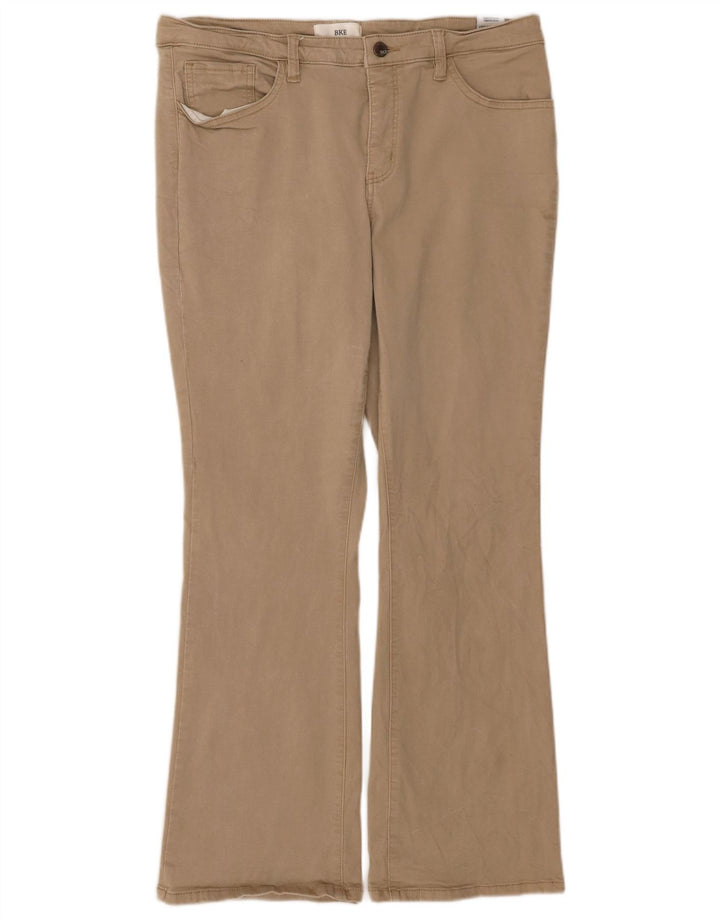BKE Pantalon décontracté Bootcut Femme W33 L31 Coton Beige