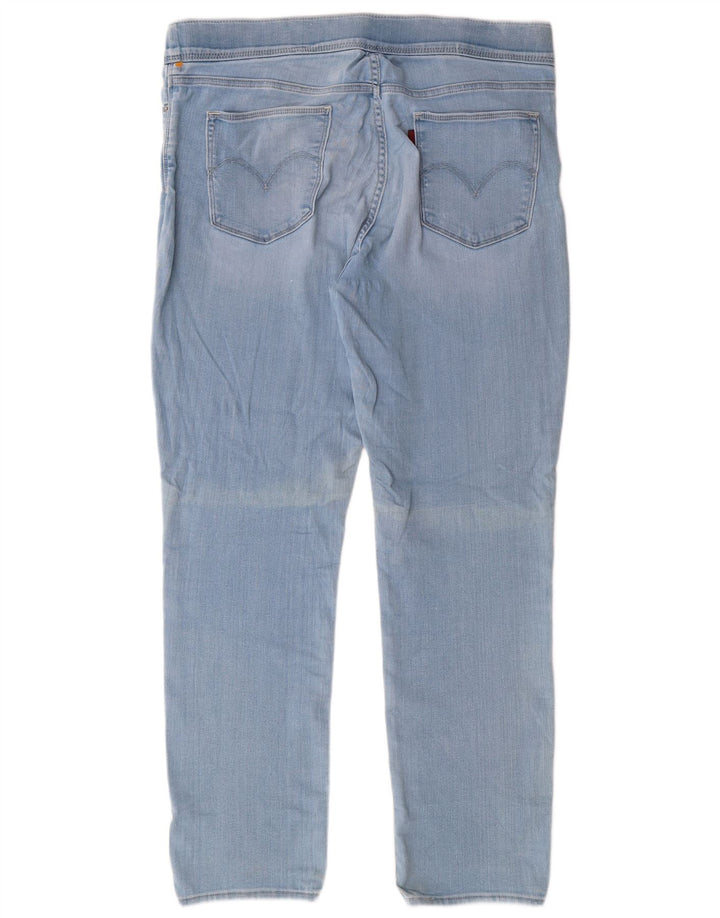 LEVI'S Jean Jegging taille haute pour femme US 16 2XL W33 L31 Bleu Coton