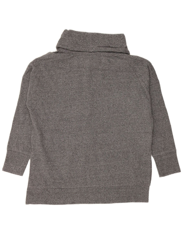 CALVIN KLEIN Pull-over surdimensionné graphique pour femme UK 14 Gris moyen