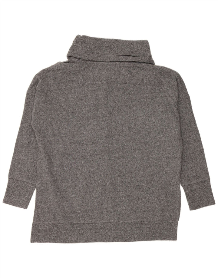 CALVIN KLEIN Pull-over surdimensionné graphique pour femme UK 14 Gris moyen
