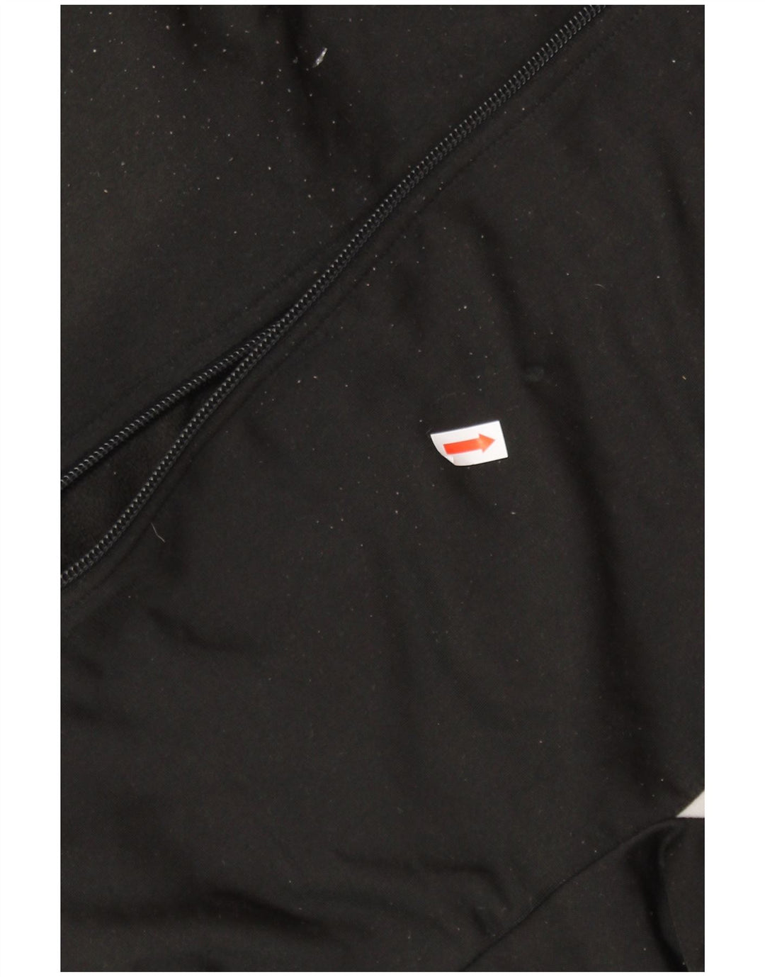 PUMA Veste de survêtement pour femme UK 8 Small Noir Colorblock Polyester