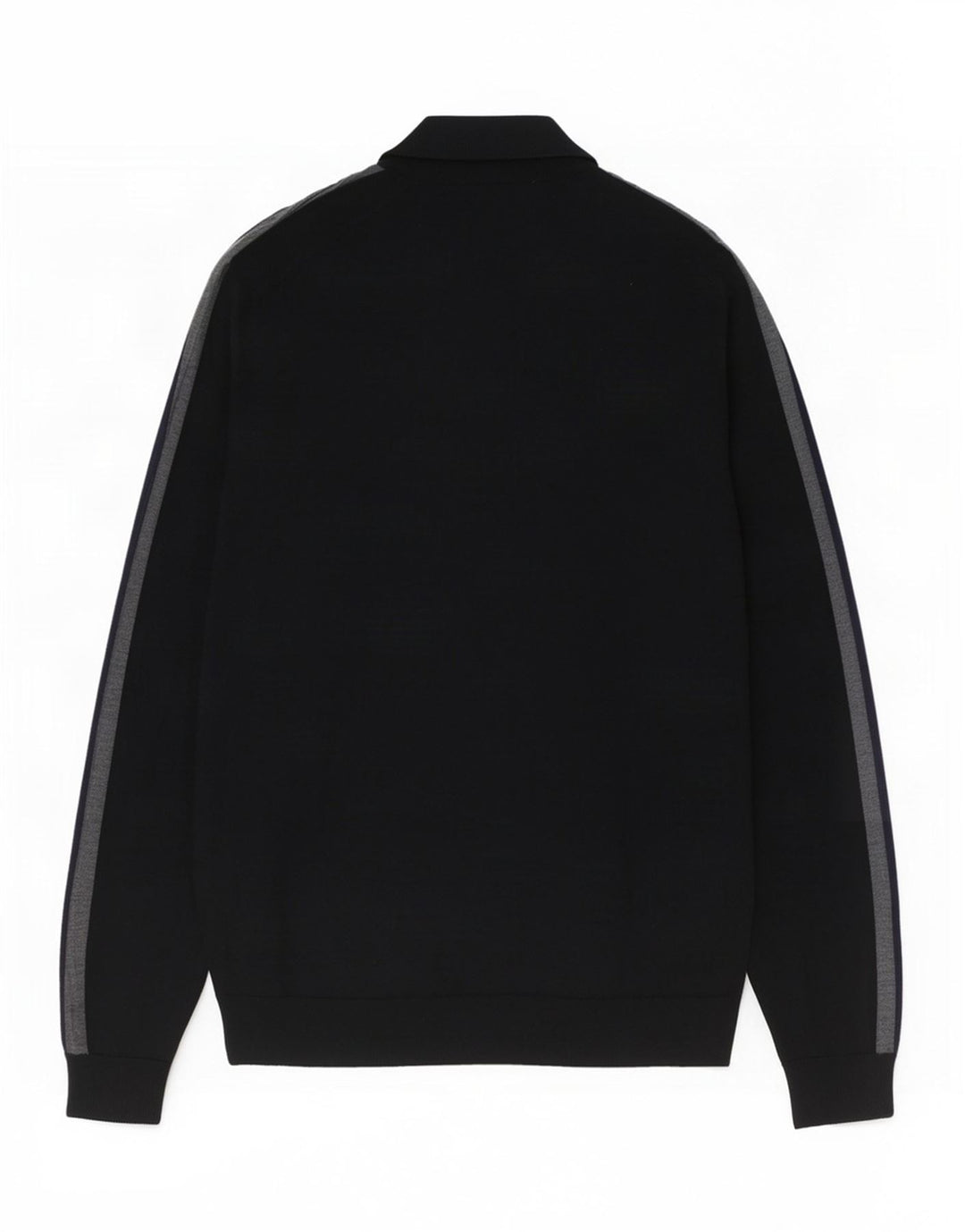 Marks & Spencer Pull col zippé pour homme XL Noir Colorblock