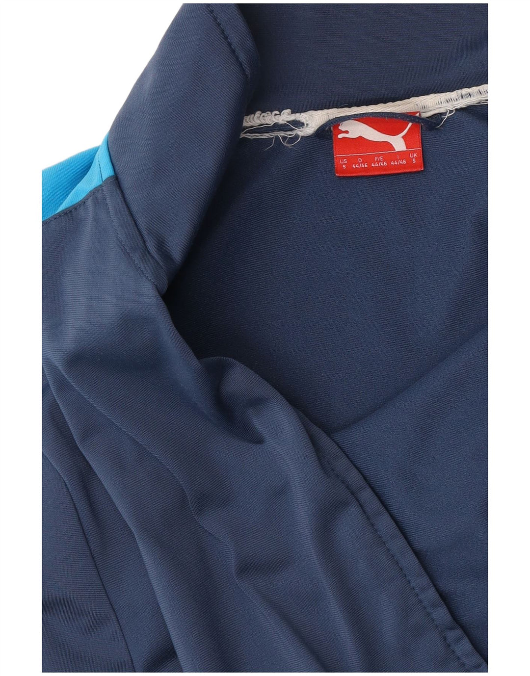 Puma Veste de Survêtement Homme Small Bleu Marine Colourblock