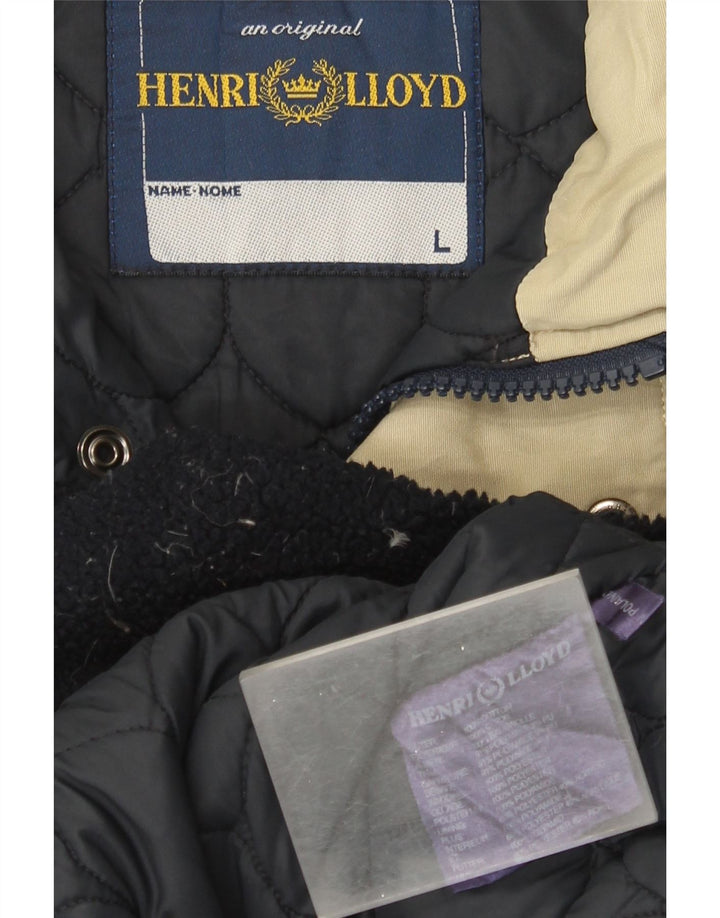 Henri Lloyd Veste utilitaire pour homme UK 40 Grand coton vert