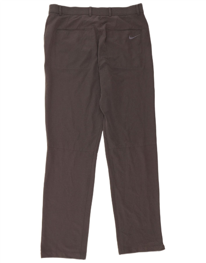 Nike Pantalon chino droit W32 L34 Gris Polyester