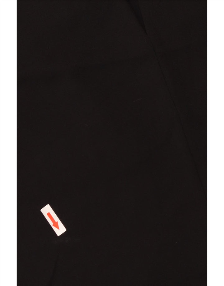 CALVIN KLEIN Robe trapèze sans manches pour femme US 10 Large Noir Polyester