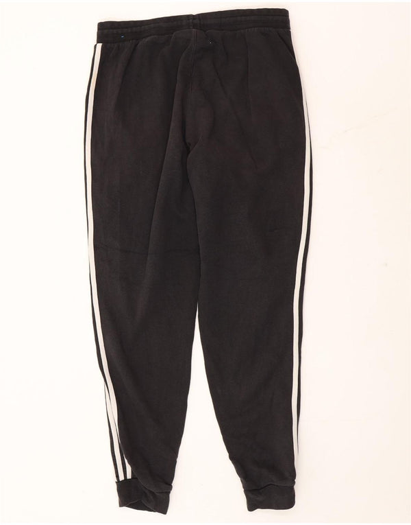 Adidas Pantalon de survêtement pour homme en coton noir Taille L