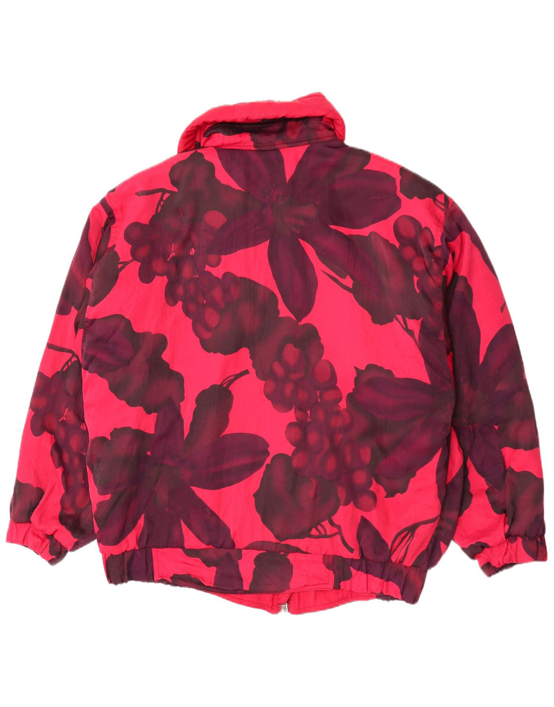 Belfe & Belfe Veste de ski surdimensionnée pour femme UK 16 Large Rose Floral Nylon