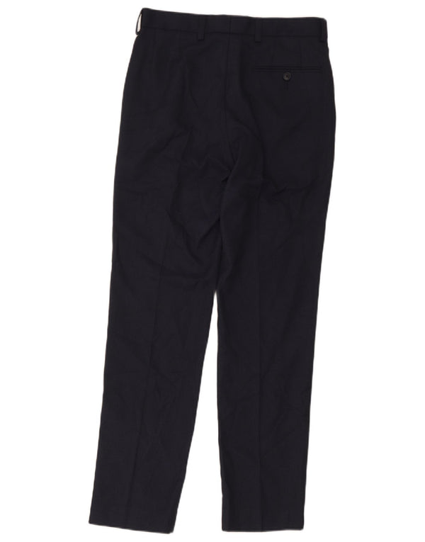 Marks & Spencer Pantalon Chino Slim Fit Homme W28 L31 Bleu Marine à Pois