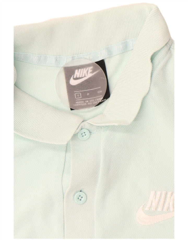 Nike Polo Homme Petit Turquoise Coton