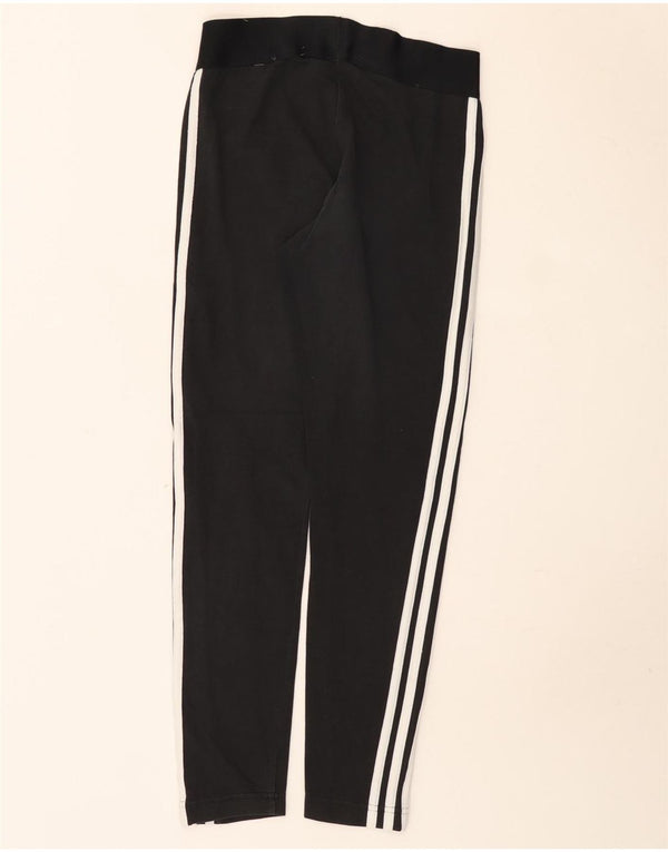 Adidas Leggings Femme UK 8/10 Petit Noir Coton
