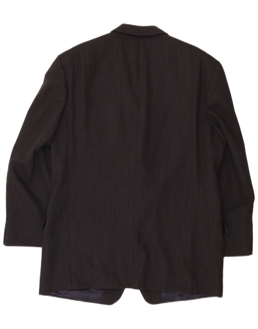 Daniel Hechter Veste blazer à 3 boutons pour homme UK 40 Grande laine vierge bleu marine