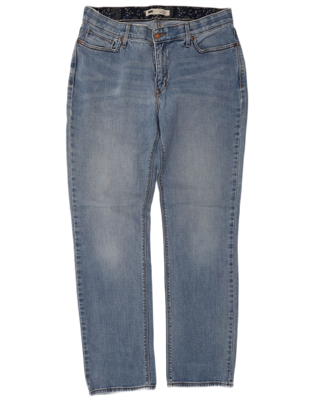 Levi's Jean droit 525 femme US 14 XL W32 L32 Bleu