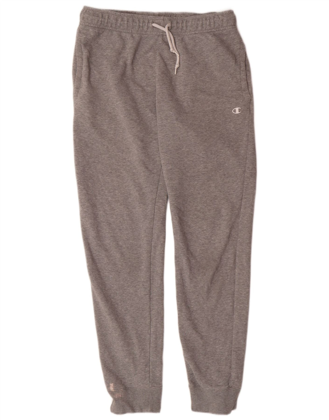 CHAMPION Mens Tracksuit Trousers Joggers Large  Grey Cotton