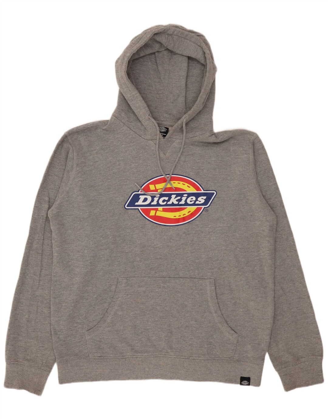 DICKIES Pull à capuche graphique pour hommes, grand coton gris