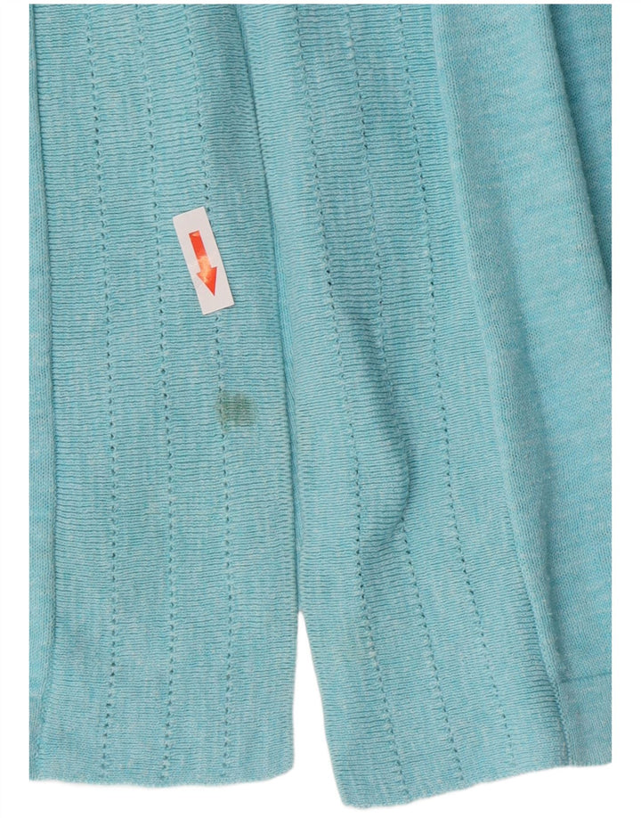 White Stuff Bolero Jumper UK 10 Small Vert Coton Femme