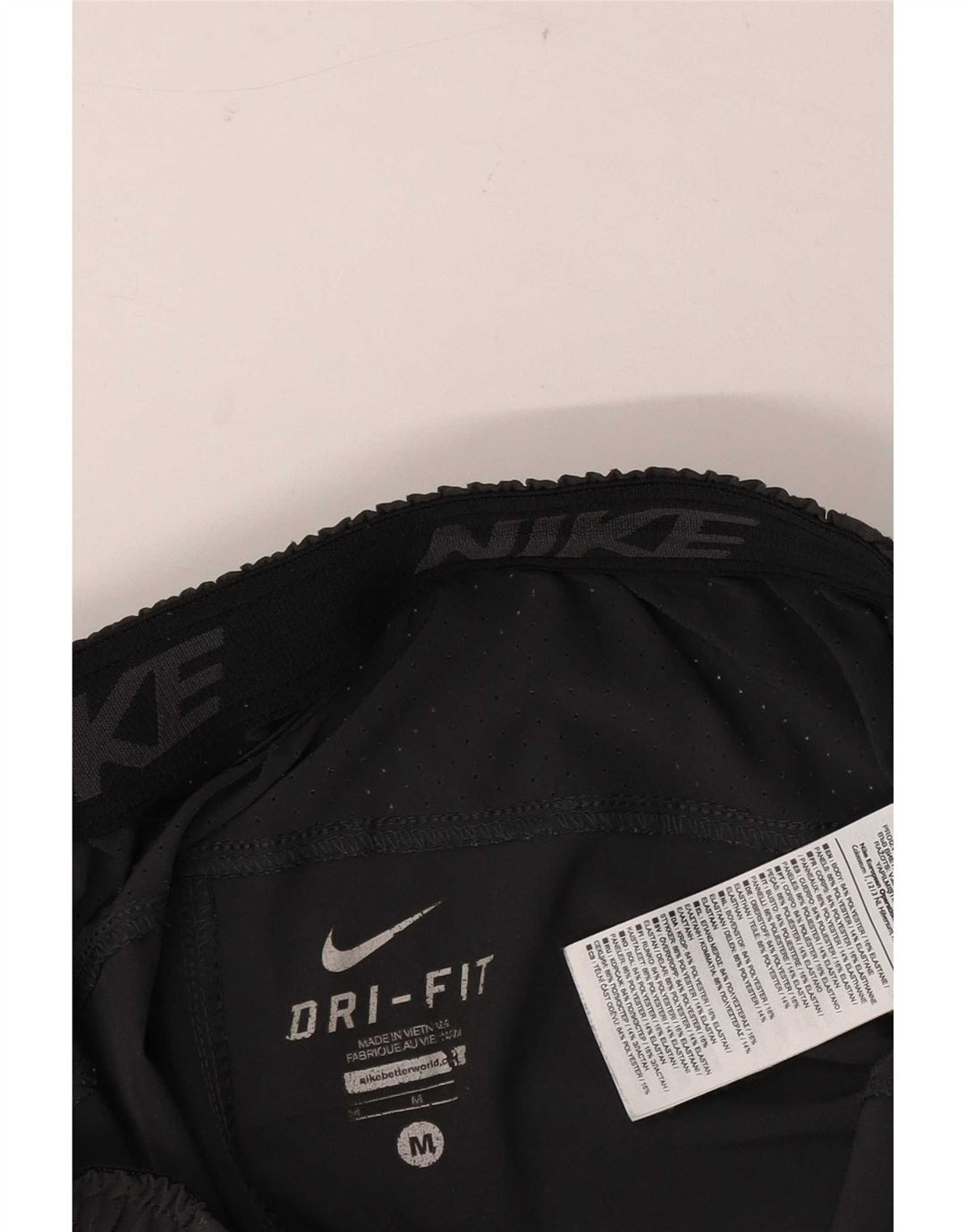 Short de sport Nike Dri Fit Graphic pour homme, gris moyen, en polyester