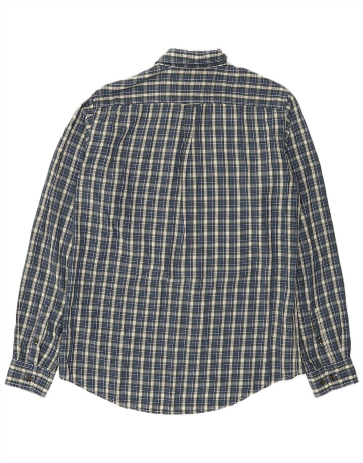 Fjall Raven Chemise coupe classique pour homme en Lyocell à carreaux bleus