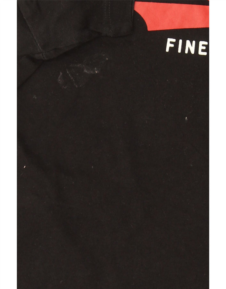 Jack & Jones T-Shirt Graphique Homme Petit Noir Coton
