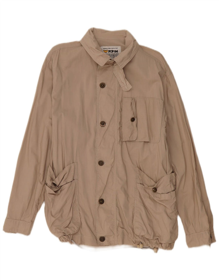POP 84 Veste utilitaire pour homme UK 38 Beige moyen