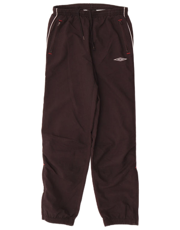 UMBRO Pantalon de Survêtement Garçon Joggers 11-12 ans Large Noir Polyester