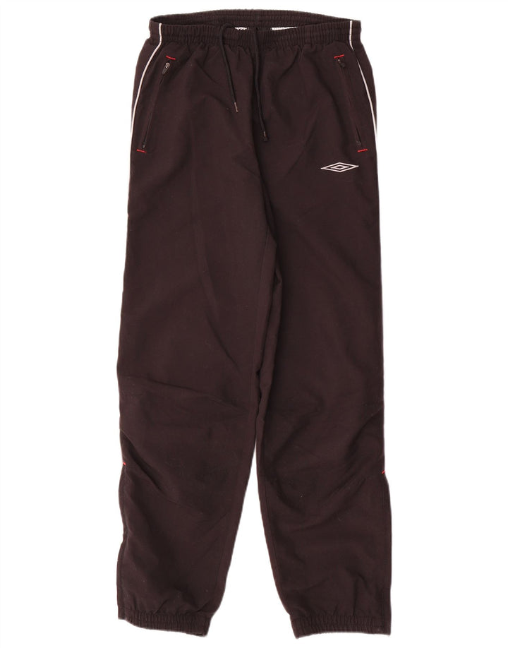 UMBRO Pantalon de Survêtement Garçon Joggers 11-12 ans Large Noir Polyester