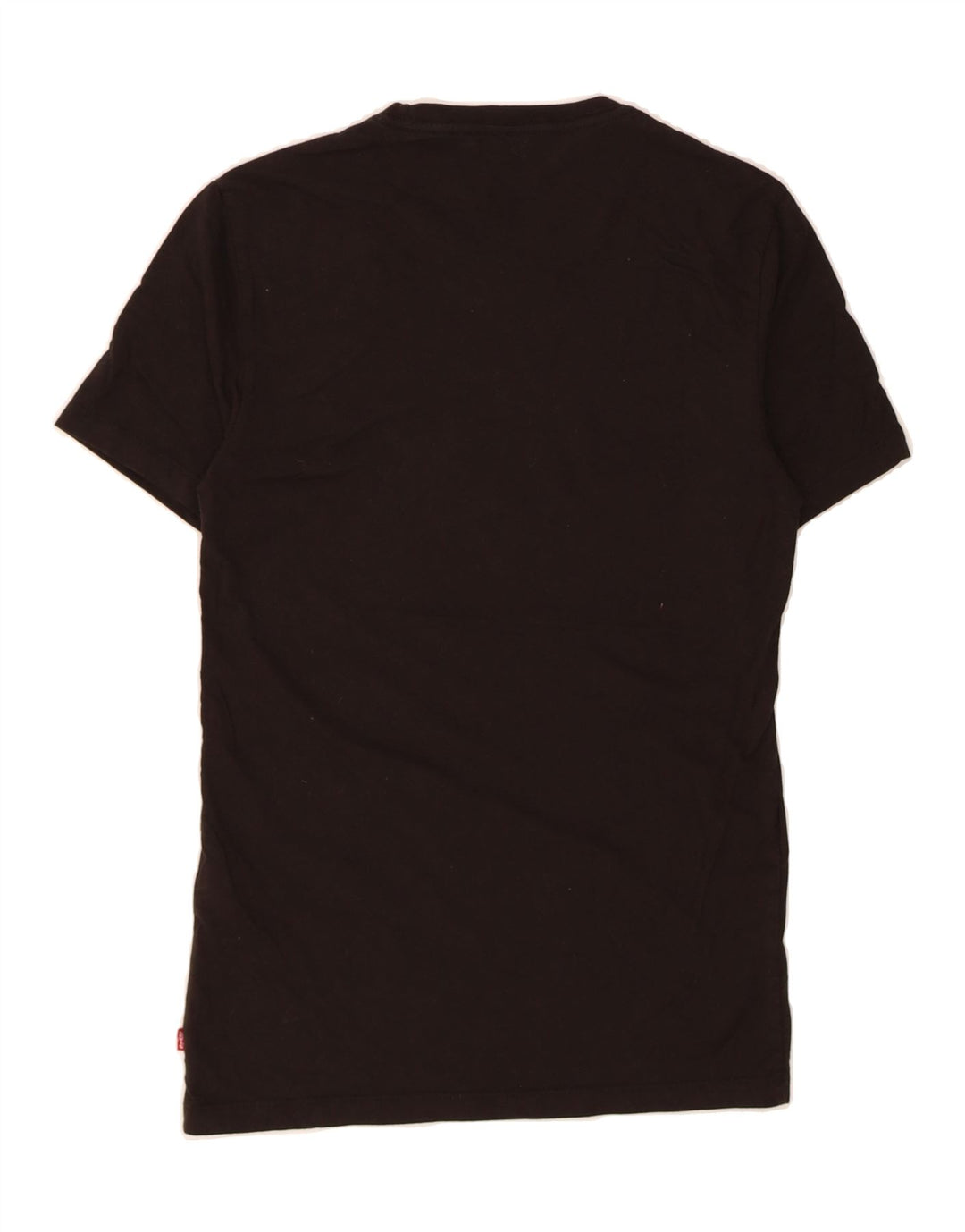 LEVI'S Mens Slim T-Shirt Top Small Black Cotton Vintage Levi's and Second-Hand Levi's from Messina Hembry 